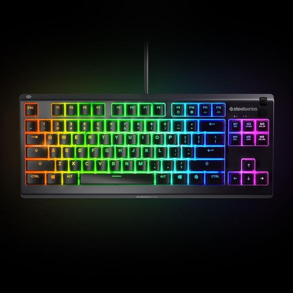 Steelseries Apex 3 TKL Compact Wired Gaming Keyboard Anti-Ghosting Technology En - Picture 7 of 9